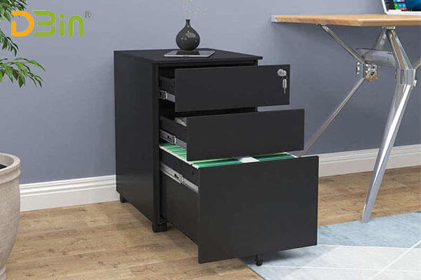 Black Low Price Mobile Filing Cabinet manufacture